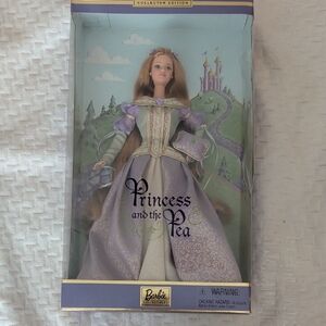 Barbie Collector Edition in Purple and Cream Gown
